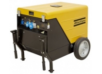 Бензиновый генератор Atlas Copco QEP S12 на шасси с АВР